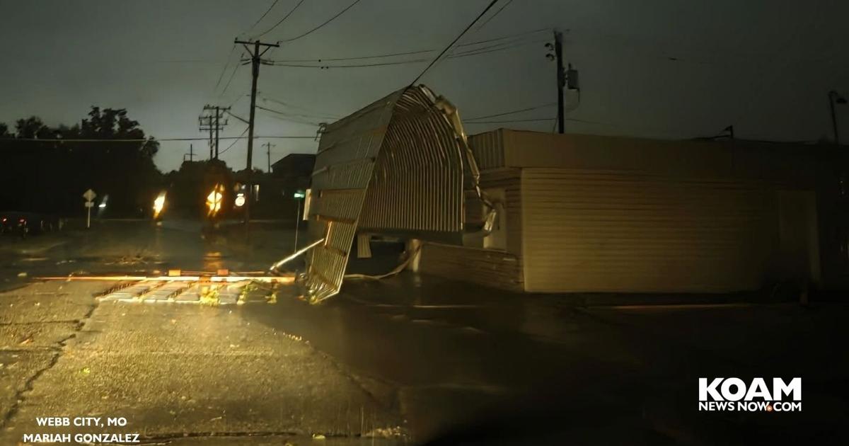 Severe weather brings widespread damage, power outages to 4-state area