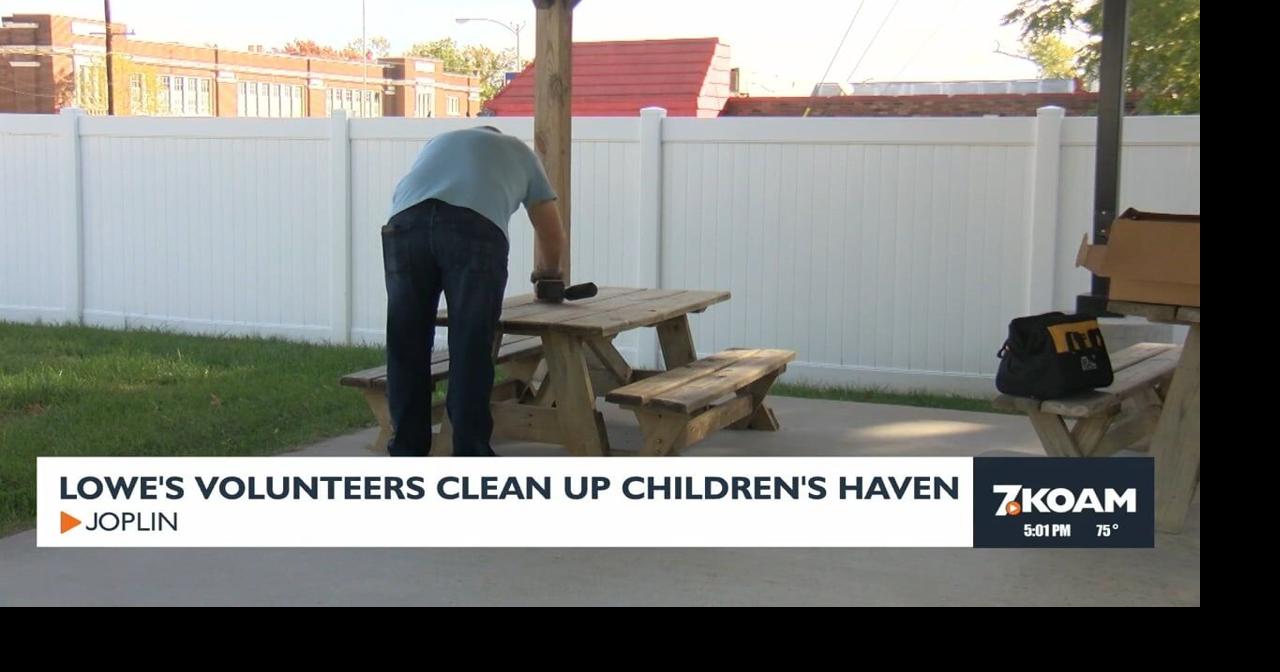 Volunteers in Joplin join to support Lowe's Hometown community project