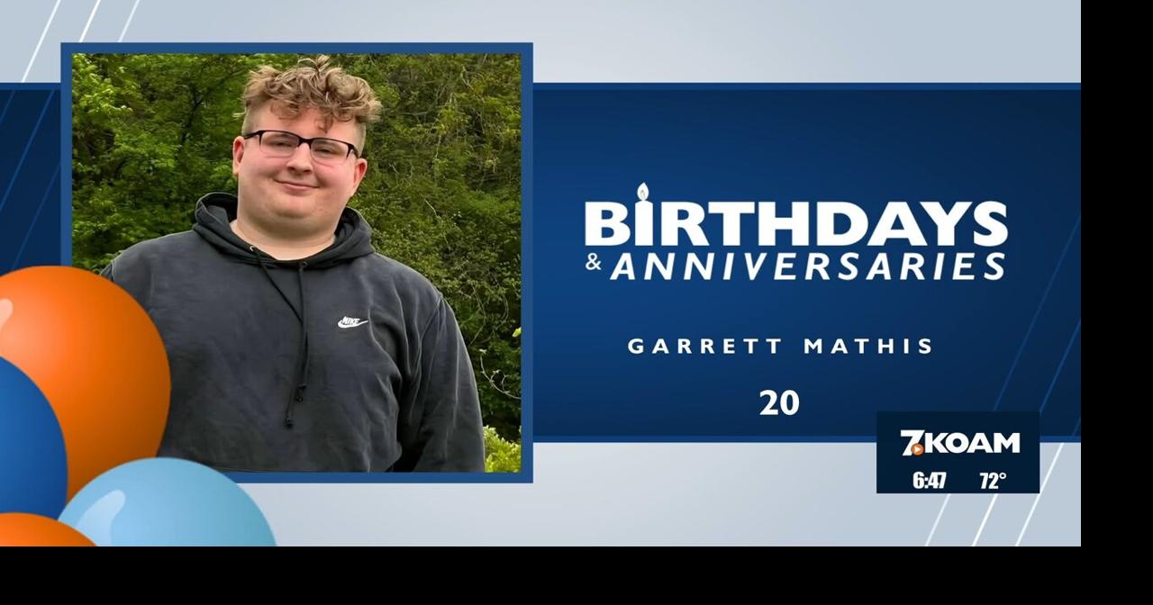 Birthdays and Annivarsaries 8-24-26