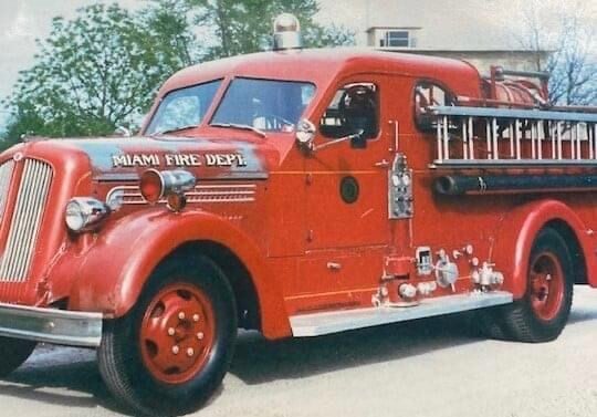 Miami Firefighters hope to restore 73-year-old firetruck