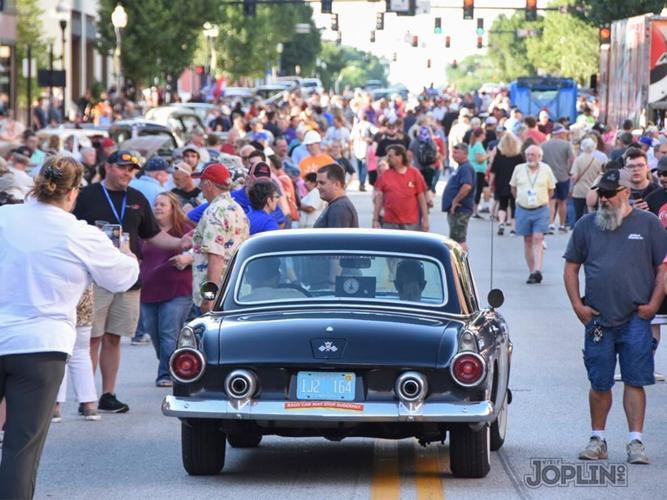The Great Race in Downtown Joplin; 100+ Vintage cars racing across the country for time Joplin
