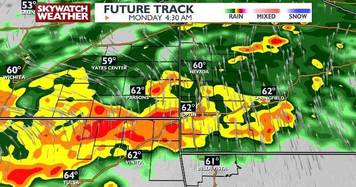 Cooler Temperatures Post Monday Morning Thunderstorms | Top Stories ...