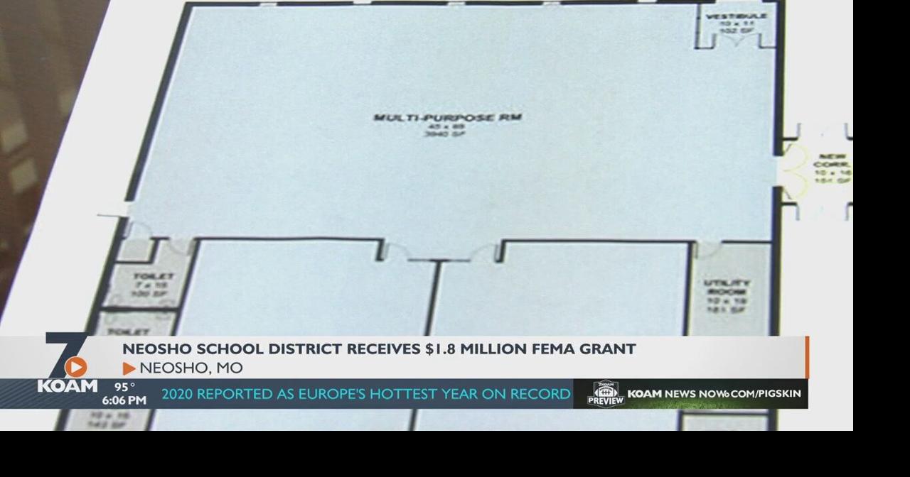 Neosho School District using a 1.8 million FEMA grant to build a