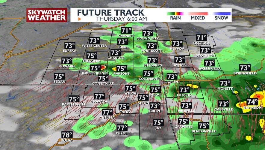 Severe ⛈ storms possible tonight, then another round of hot 🌡 days ...