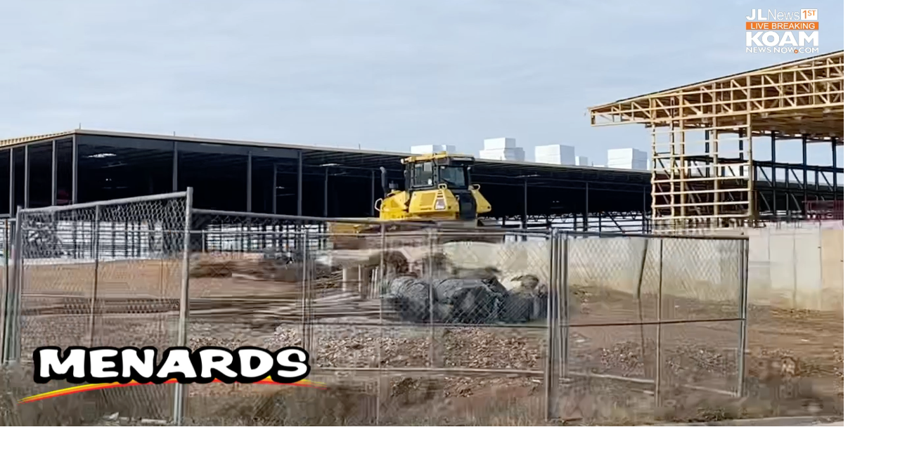 Menards construction continues in Joplin, buildings take shape Joplin