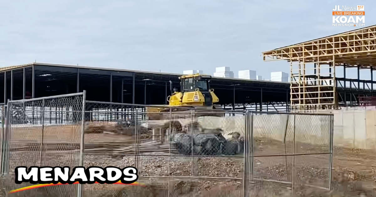 Menards construction continues in Joplin buildings take shape Joplin Menards construction continues in Joplin buildings take shape Joplin