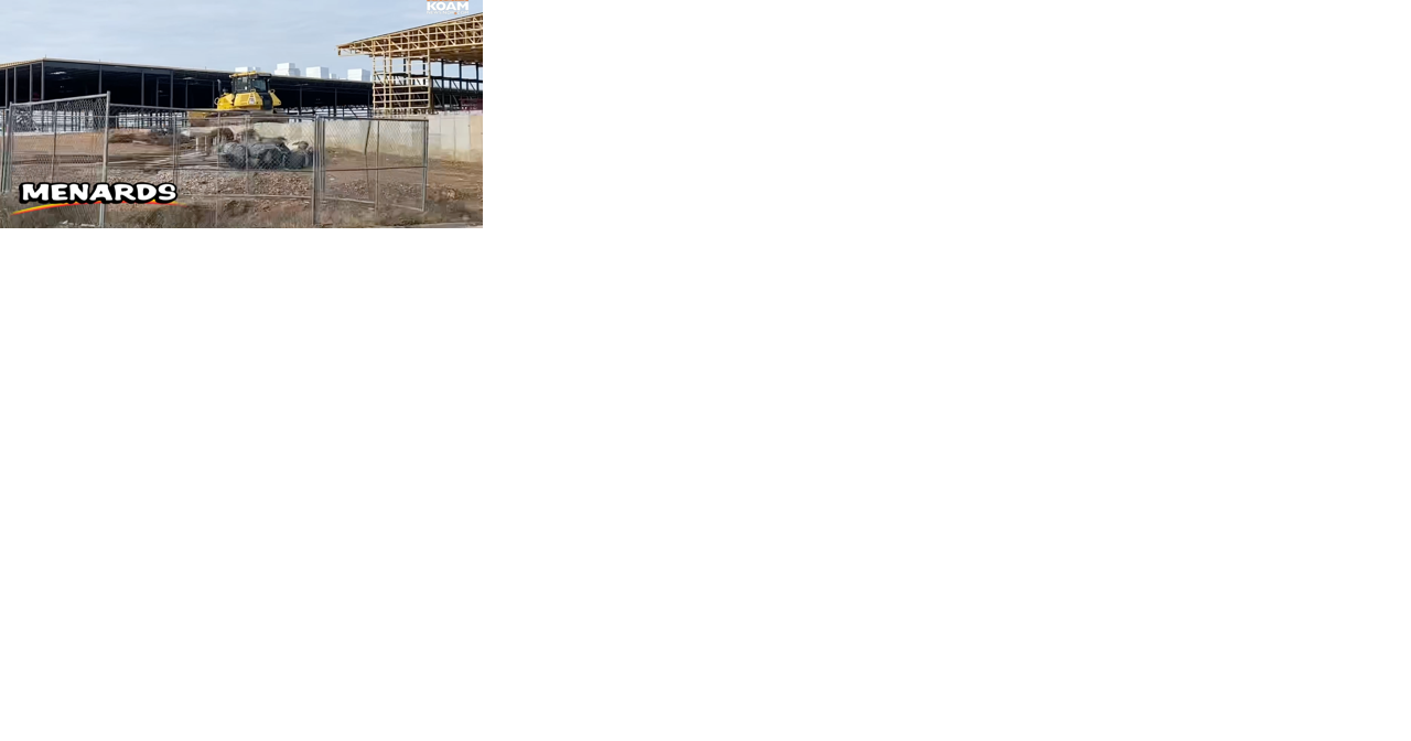 Menards construction continues in Joplin, buildings take shape - Vimarsana News