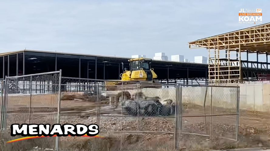 Menards construction continues in Joplin, buildings take shape Joplin