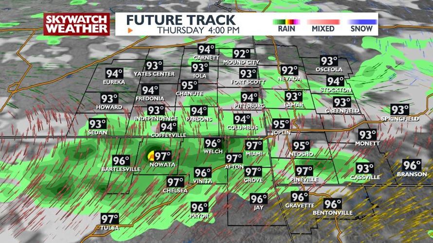 Severe ⛈ storms possible tonight, then another round of hot 🌡 days ...