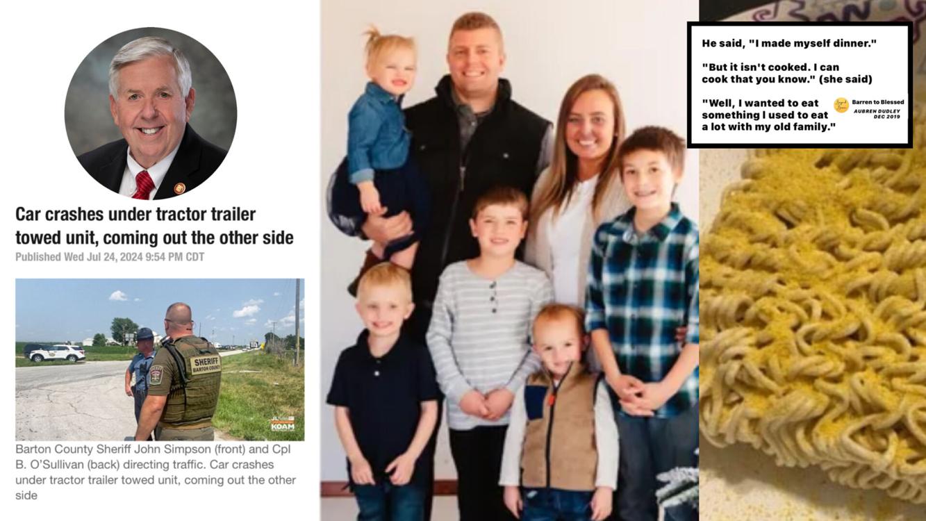 Gov Parson expresses condolences after fatal crash in Barton County