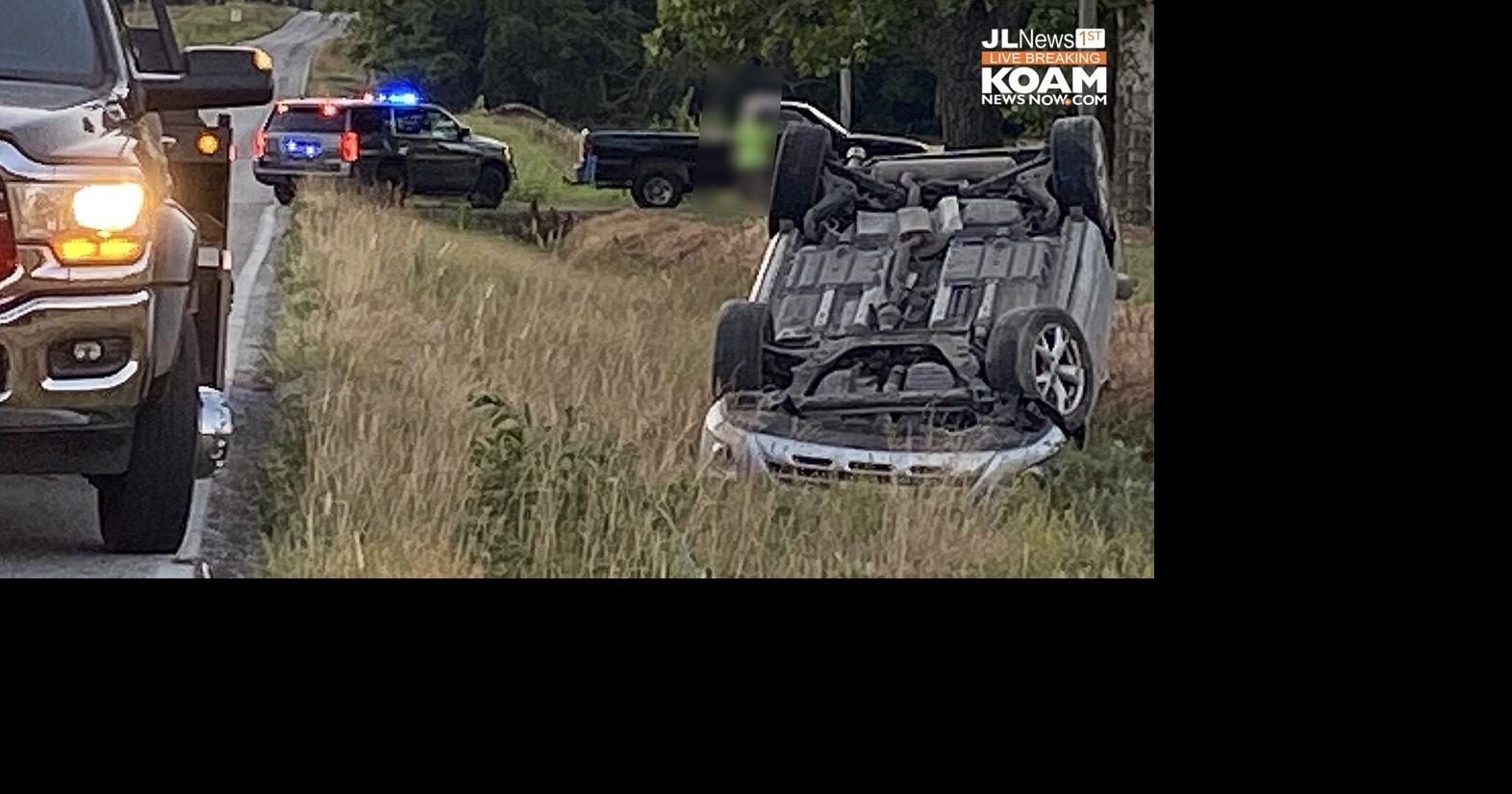 Car overturns in Newton County crash | Joplin News First | koamnewsnow.com