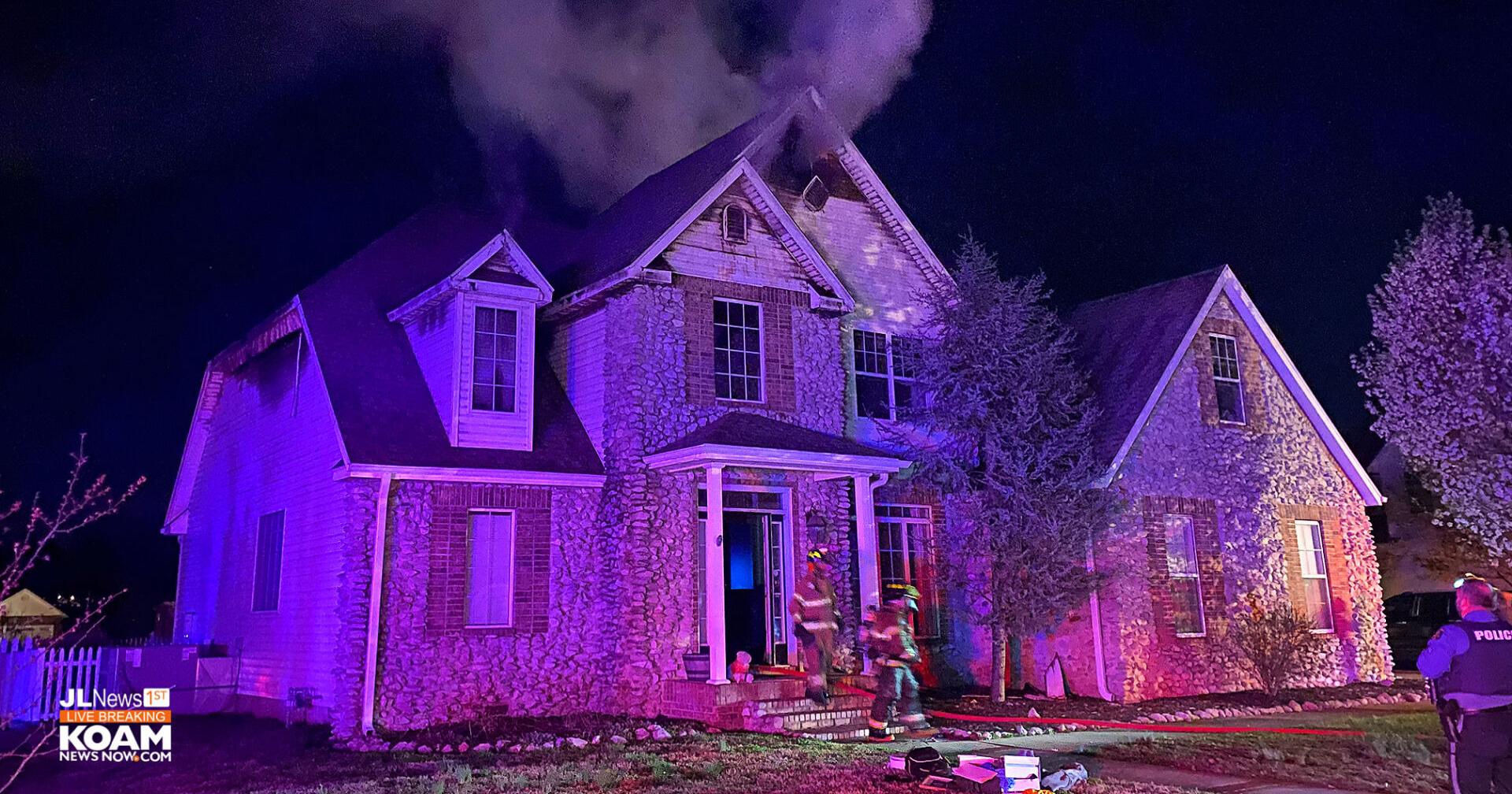 House fire in Briarbrook Neighborhood of Carl Junction - Vimarsana News
