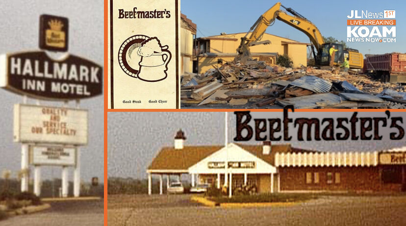Best Western Hallmark Inn Motel and Beefmasters, date unknown. Wheeler Excavation began demolition on November 29, 2022.