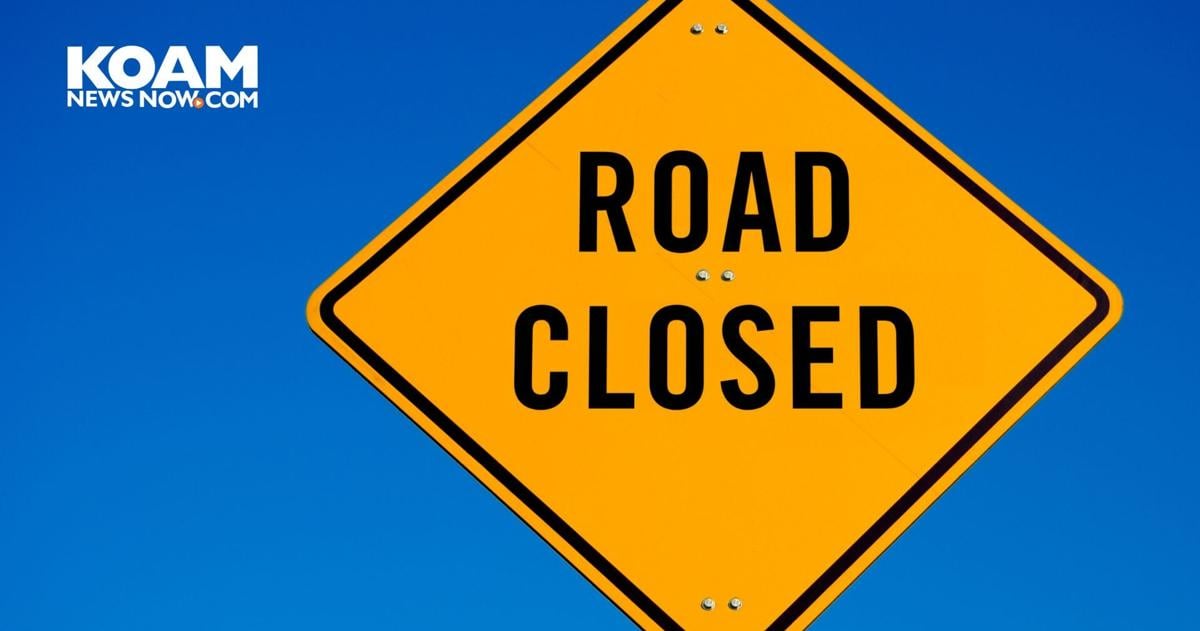Road closure on Route 171 for bridge construction