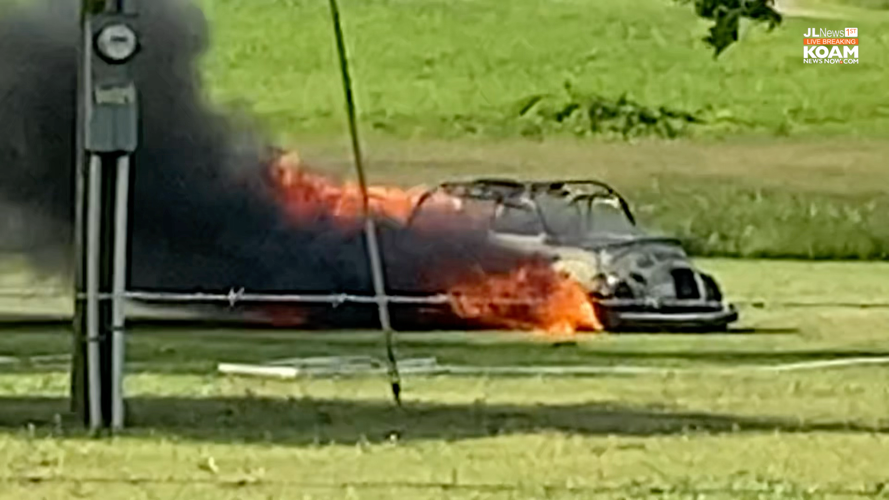 Classic VW Beetle burns near Asbury | Joplin News First
