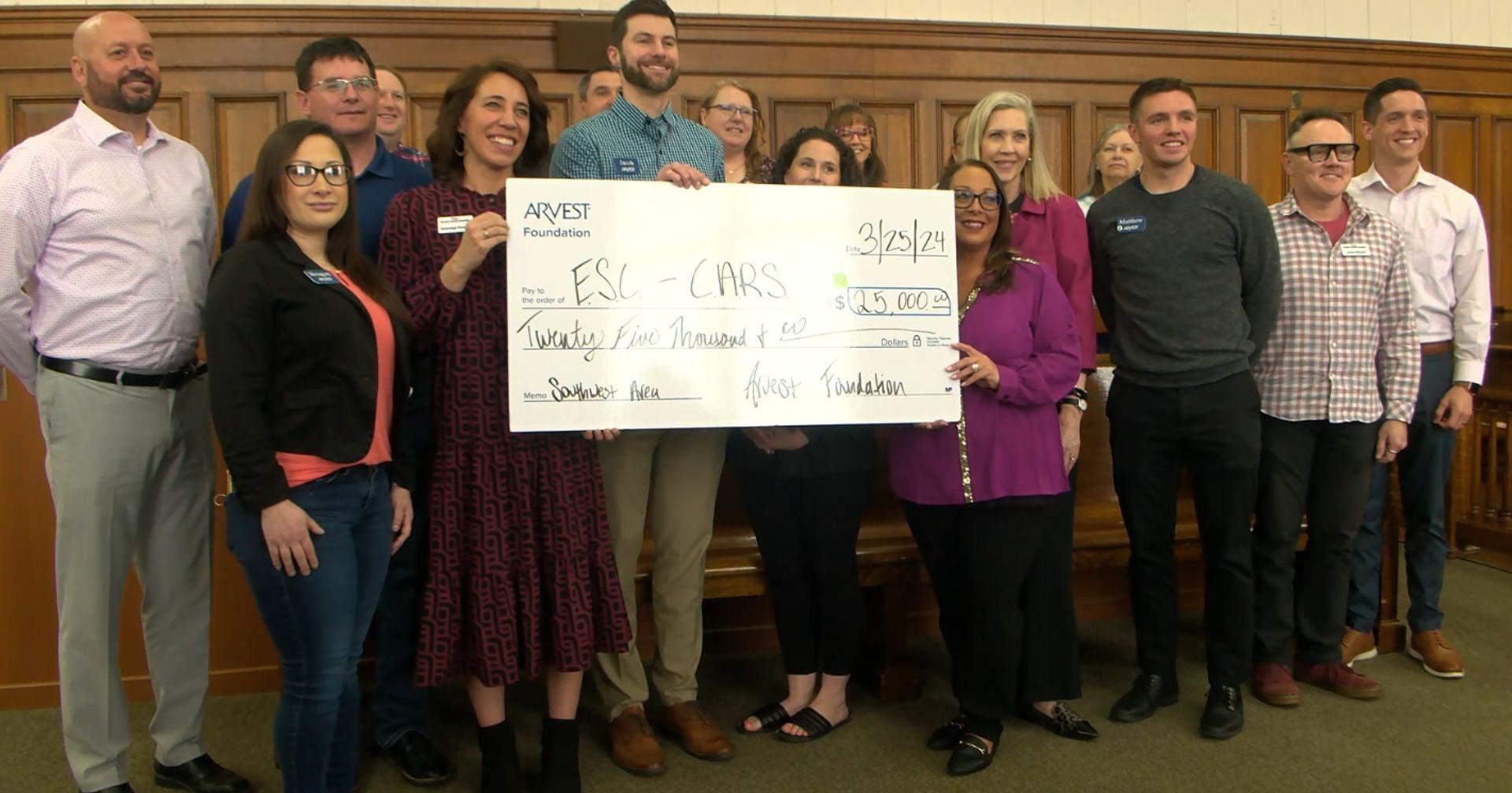 Arvest Foundation grants $25,000 to new CARS program - Vimarsana News