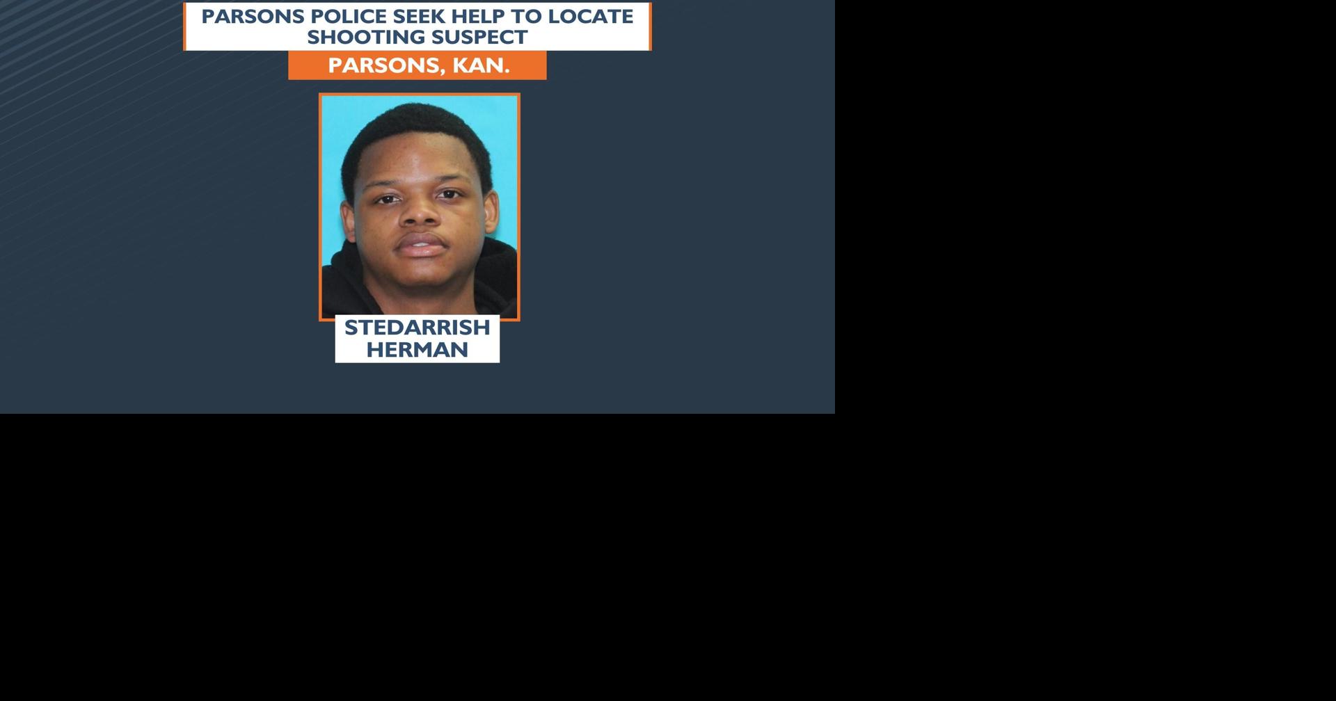 Parsons Police seek help to locate shooting suspect News