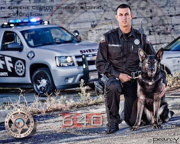 K9 Lor Pd Greene County Dog Shirt