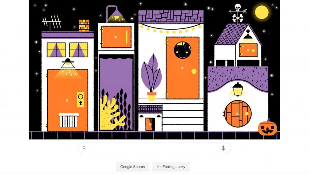 Halloween 2019: Google Doodle celebrates Halloween with interactive 'trick  or treat' game