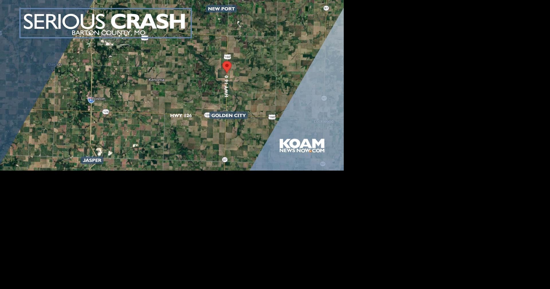 Semi collides with tractor, driver airlifted to Springfield hospital