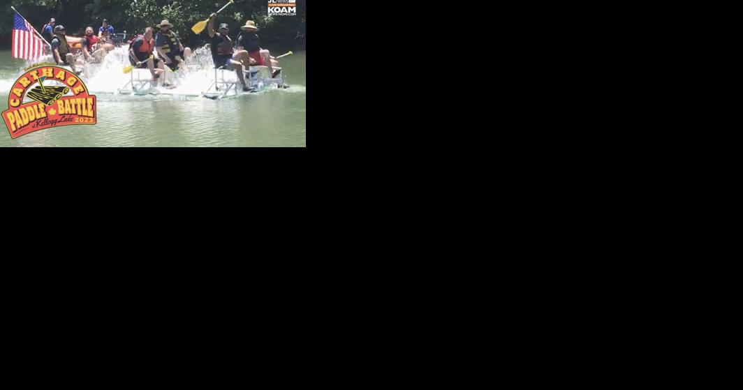 Carthage Paddle Battle returns! Homemade raft race on Spring River in Kellogg Lake Park along Historic Route 66 - Vimarsana News