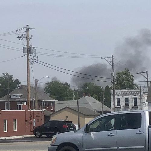 Fire in North Heights Neighborhood of Joplin, spreads to house from