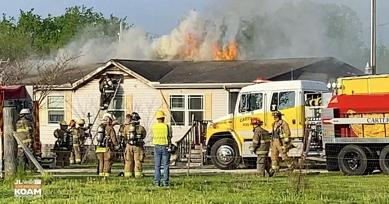 House fire near Duenweg brings together firefighters from Carthage to Joplin - Vimarsana News