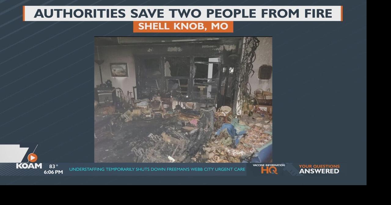 First Responders save two people in Shell Knob, MO fire Local News