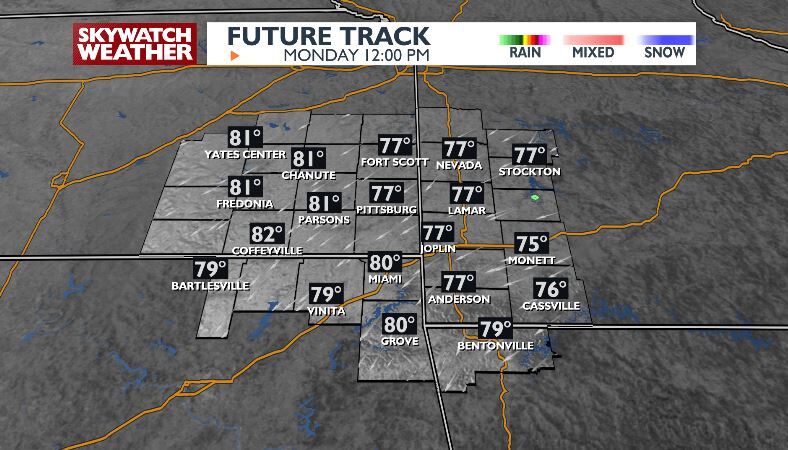🌤Partly to mostly cloudy skies and below average temperatures 🌡-Chris ...