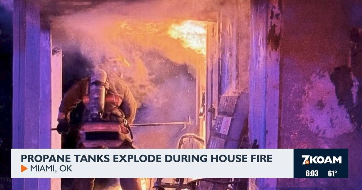 Propane tanks explode during house fire | Video | koamnewsnow.com