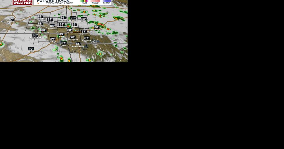High temperaturesðŸŒ¡and scattered pop-up thunderstormsðŸŒ© chances remain - Vimarsana News