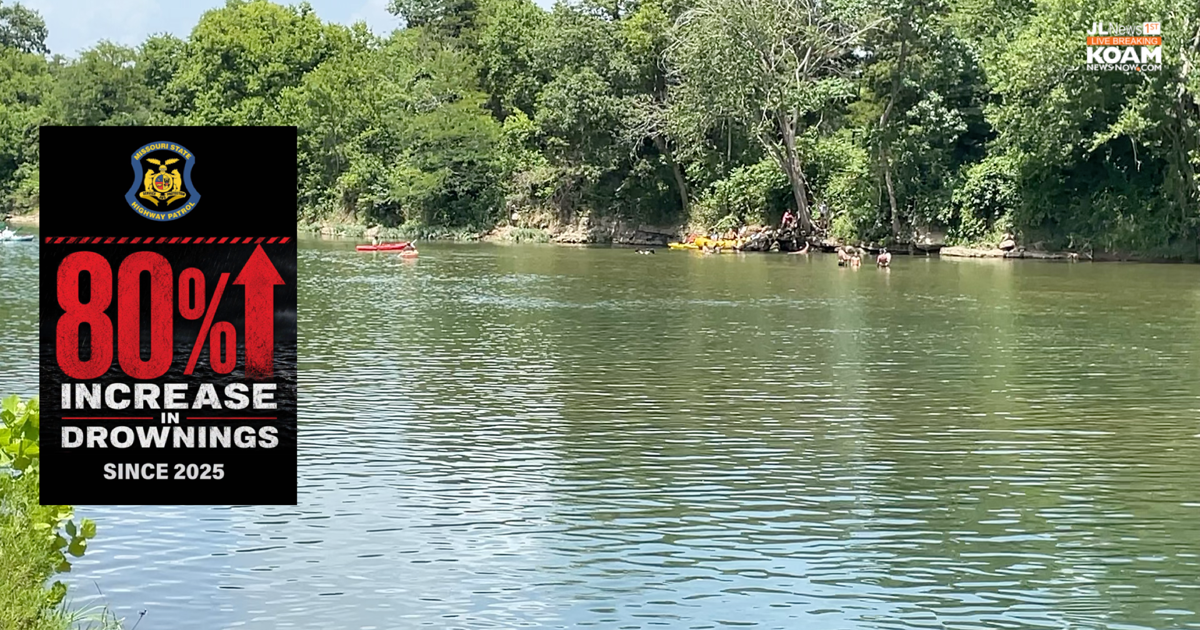 Drownings are up 80% in 2026 say Missouri State Highway Patrol