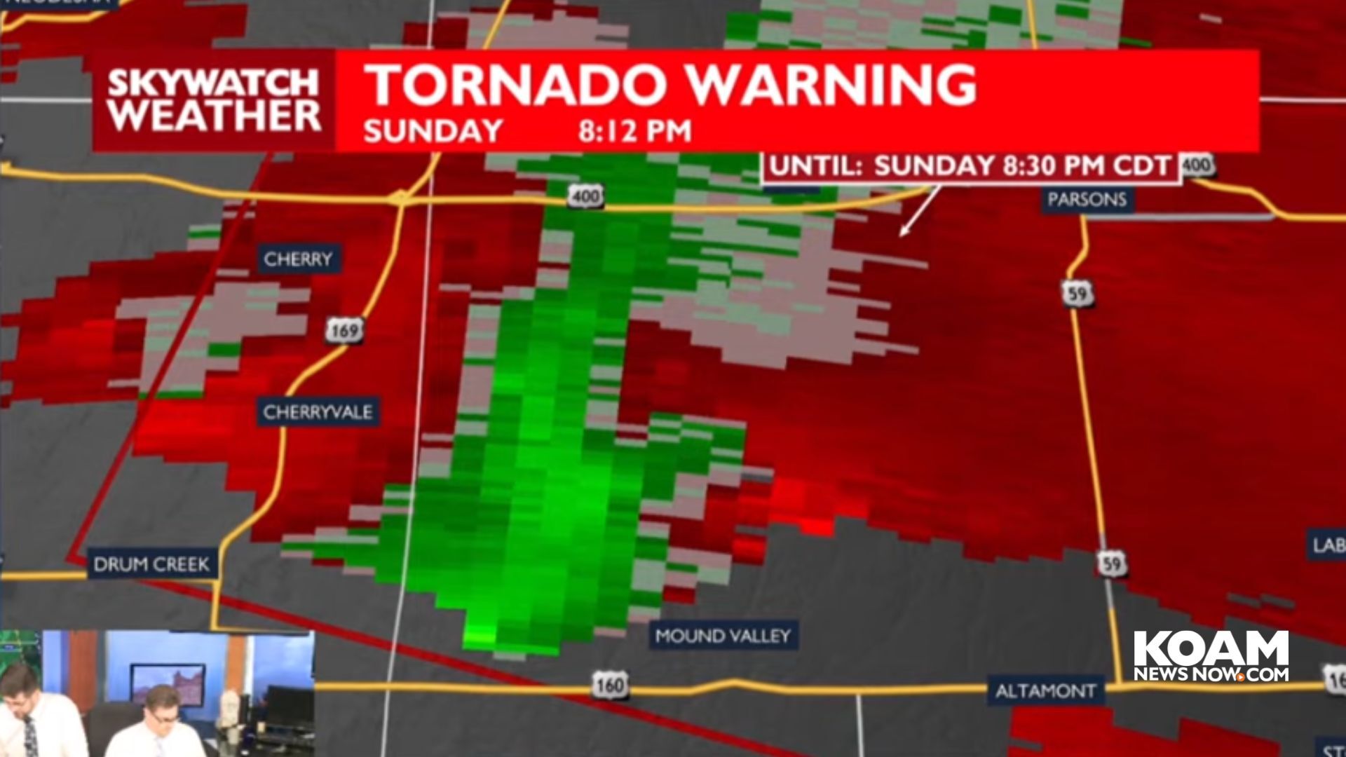 As a tornado warning crosses SEK, substantial damage in Sycamore area ...