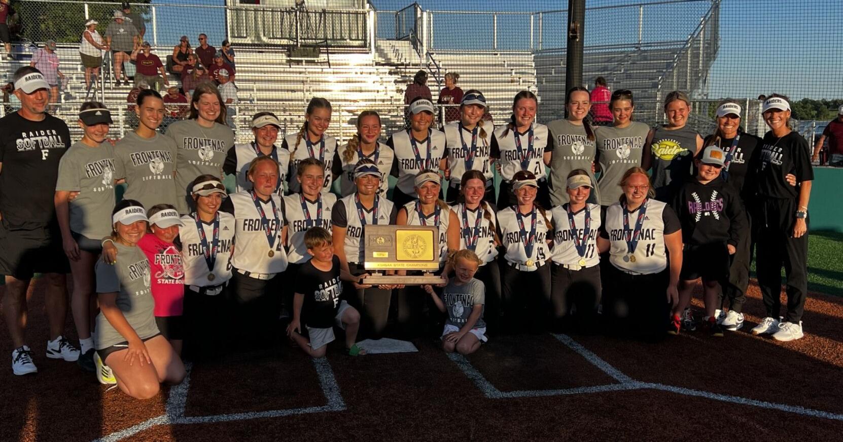 STATE CHAMPS: Frontenac softball wins 3A state title - Vimarsana News
