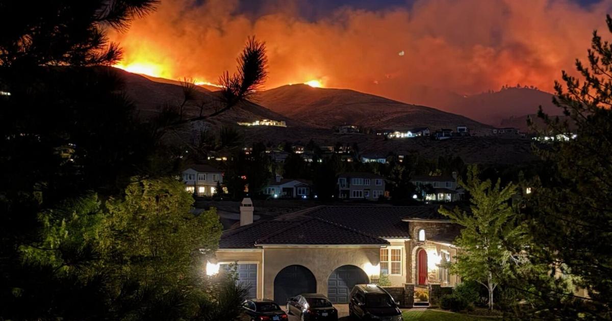 Reno-area wildfire's advance has stopped, but work remains before evacuees can return, official says
