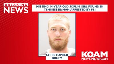 Missing 14-year-old Joplin girl found in Tennessee; man arrested by FBI