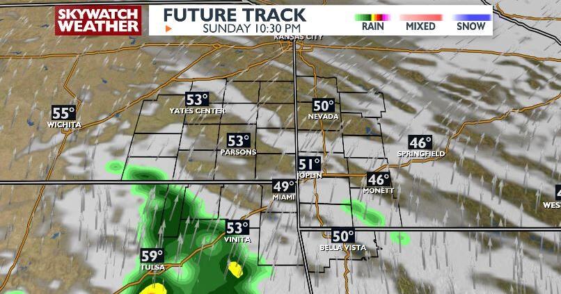 Cooler Weekend Ahead with Scattered Showers Approaching | Top Stories ...