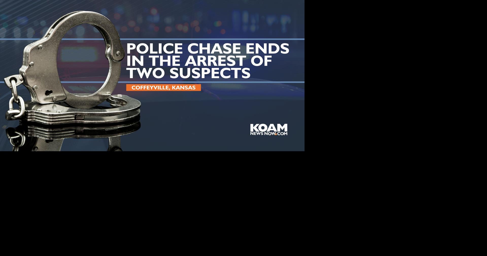 Officer hit by suspect car as 100+ MPH chase starts, heads into Kansas