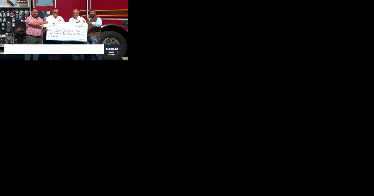 Joplin FD receives grant from 2023 Missouri American Water Program - Vimarsana News