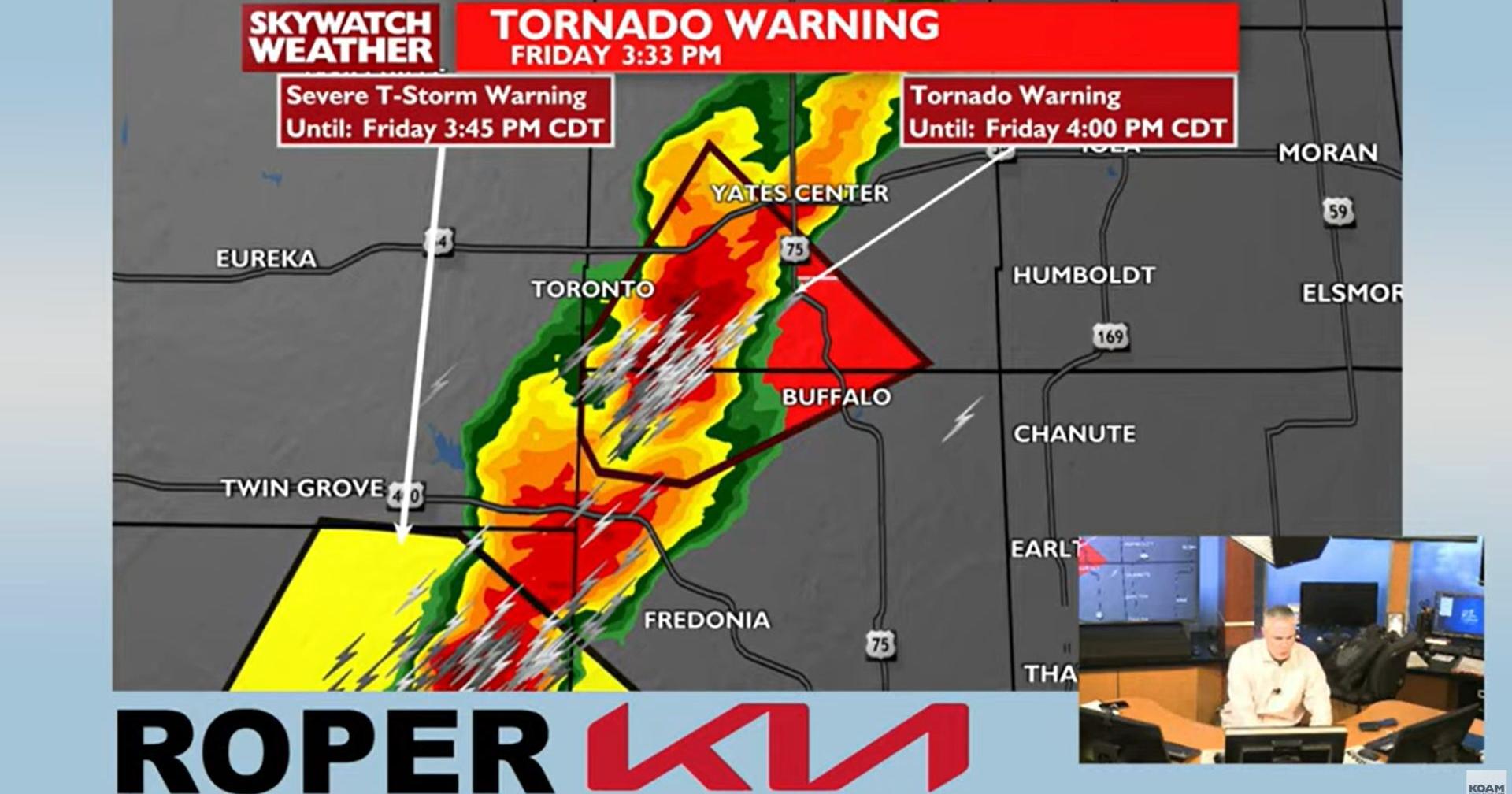 Weather LIVE: Updates on KOAM News Now YouTube - Vimarsana News