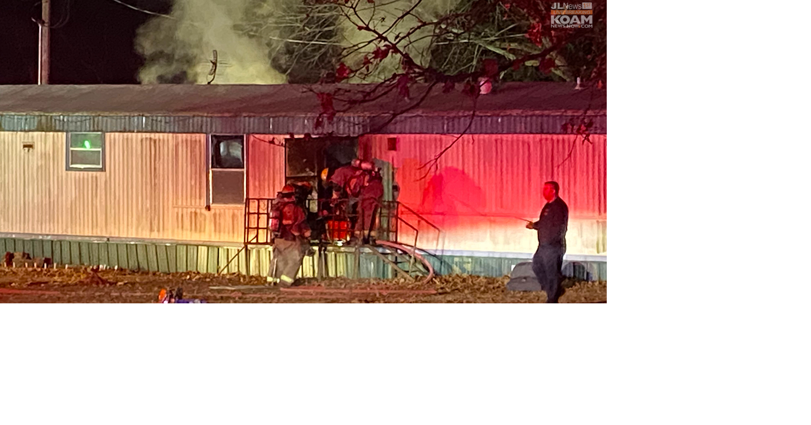 2-alarm mobile home fire near Hornet, extensive damage | Joplin News ...