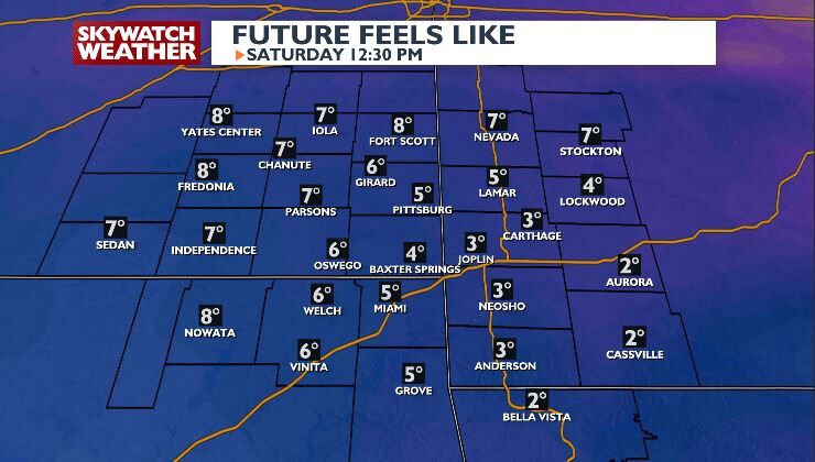 Cold Front Brings Strong Winds and Light Wintry Mix to Region on Friday ...