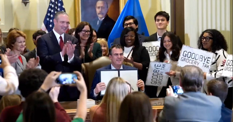 Oklahoma Governor signs bill to eliminate Grocery Tax - Vimarsana News