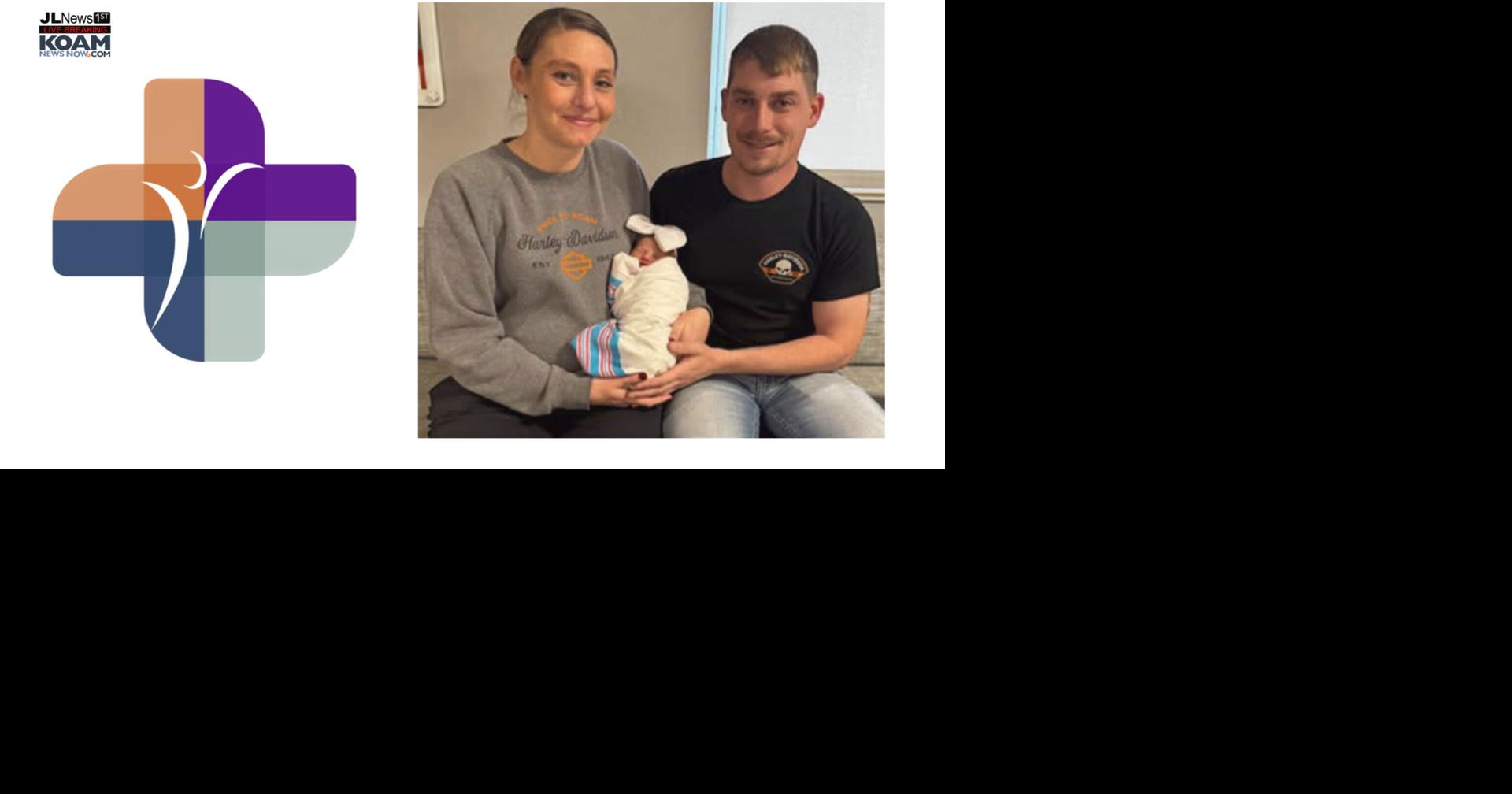 Labette Health introduce their 2025 New Year’s Baby | Joplin News First ...