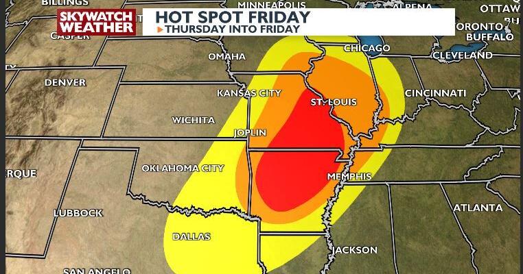 A chilly Tuesday but warming up later this week and thunderstorms | Top ...