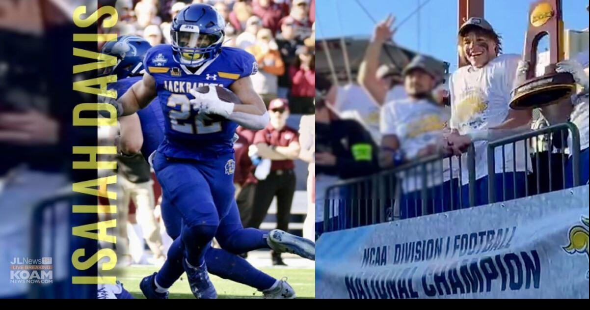 Joplin’s Isaiah Davis celebrates as South Dakota State repeat as FCS ...