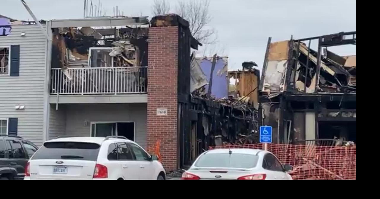 Cornerstone Apartment fire in Chanute, more than 60 displaced by blaze