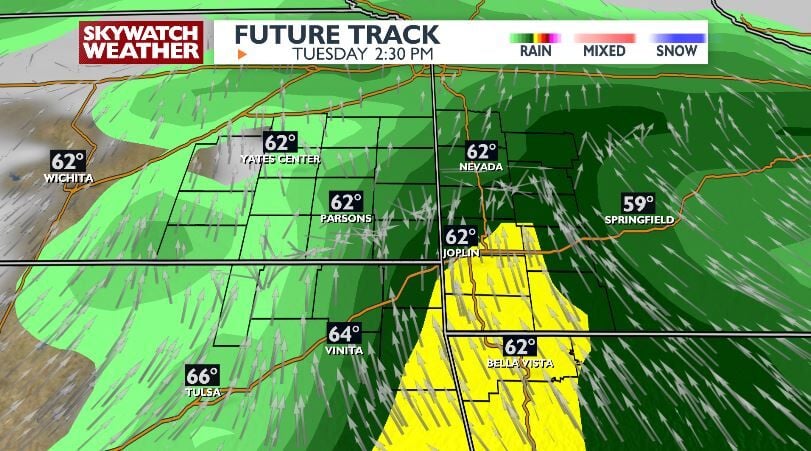 Spring Warmth Gives Way to Weekend Winds and Potential Rain Showers ...