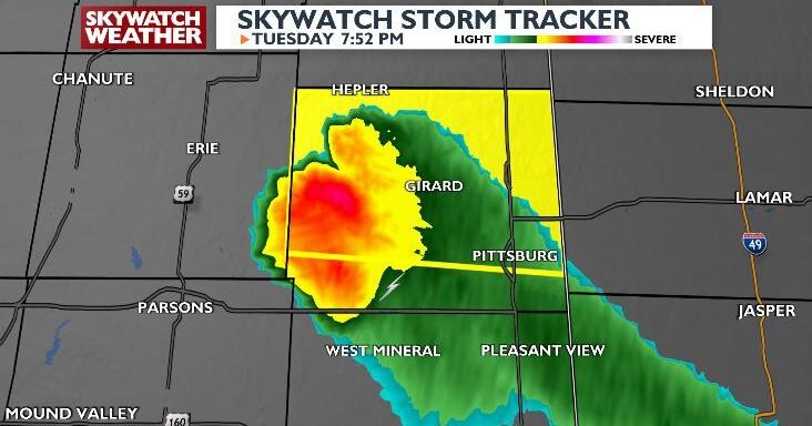 Hail Hits Tuesday Night, More Thunderstorms in the Forecast - Vimarsana News