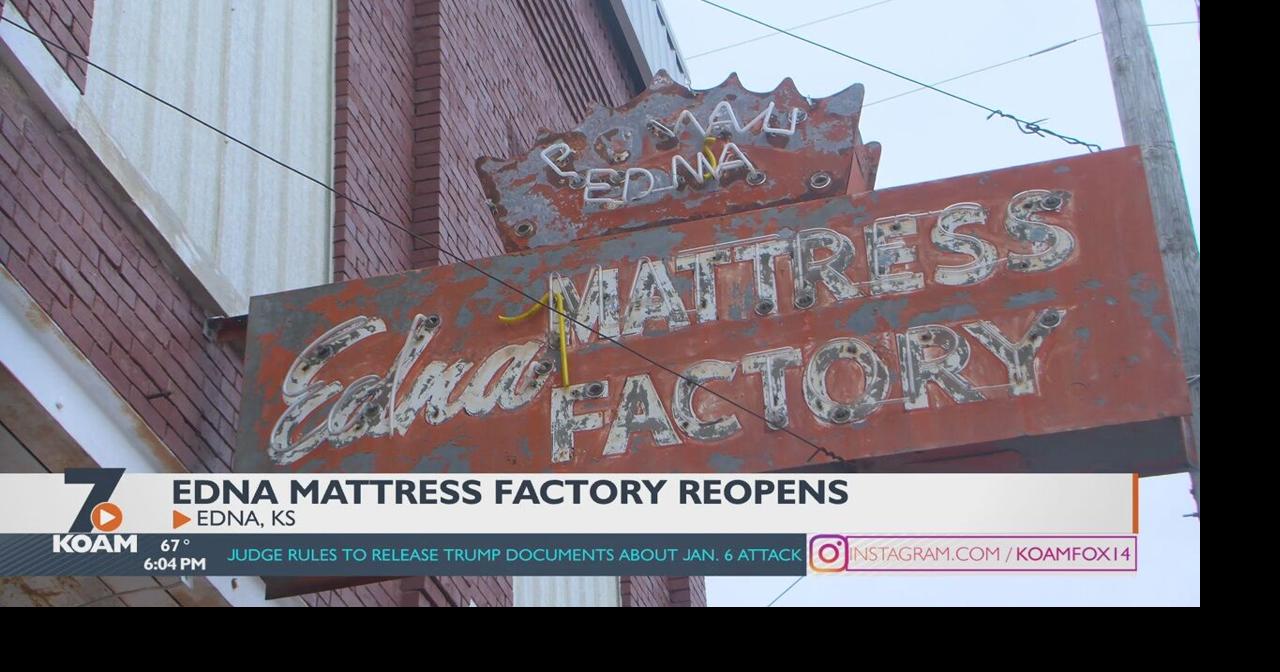 Edna Mattress Factory reopens after fire in June Local News